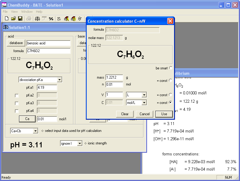 preparing quizzes - pH calculation questions